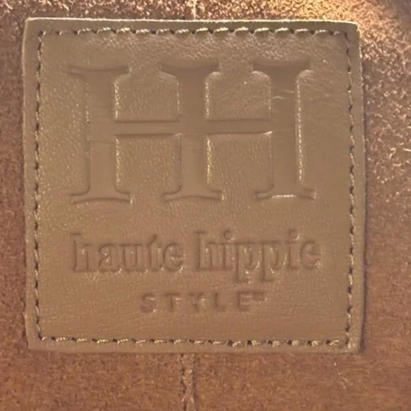 Haute Hippie Suede Hobo Bag~ - Picture 5 of 7